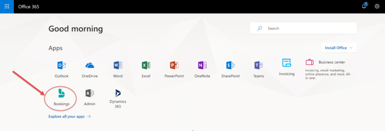 Configuring Office 365 Microsoft Bookings - BiRFT