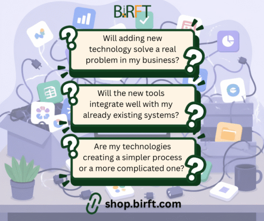 business tools working together